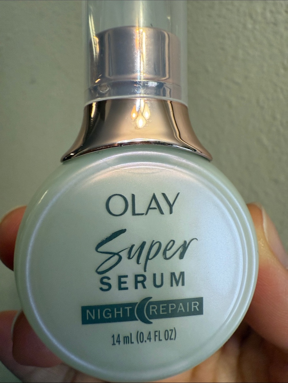 OLAY Super Serum Night Repair - Mint Green & Silver